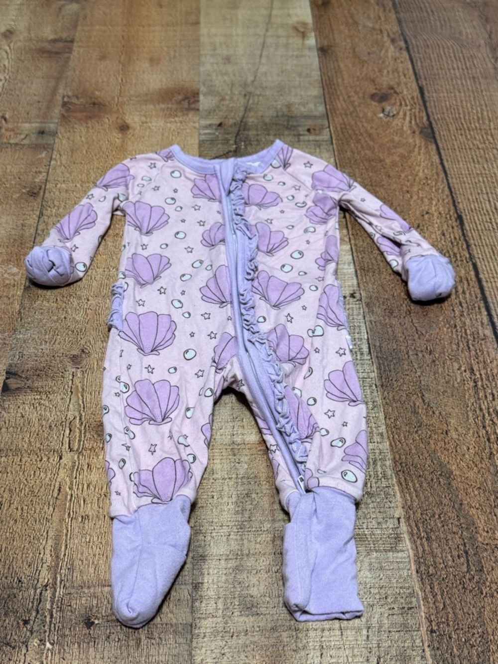 Poppy Kids Co bamboo zip up shells